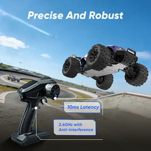 JIUSI MT14R 1/14 Camioneta RC 4WD 80km/h con Motor sin Escobillas, Control Remoto de 2.4Ghz, Vehículo Todoterreno, Coches RC, Juguetes para Niños, Regalos para Niños - Product Image 6