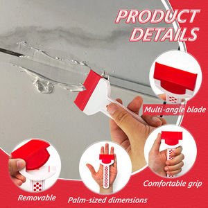 Espátula de Plástico para Remover Adhesivos de Pared y Piso, Herramienta para Limpiar Juntas sin Residuos - Product Image 2