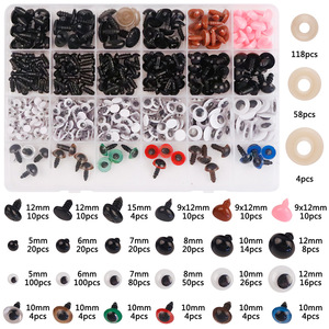 <span class=keywords><strong>Yeux</strong></span> <span class=keywords><strong>de</strong></span> <span class=keywords><strong>sécurité</strong></span> en plastique 6-20 mm noirs pour artisanat, poupées, bijoux DIY, accessoires <span class=keywords><strong>de</strong></span> poupées, accessoires pour jouets en peluche pour enfants - Product Image 5