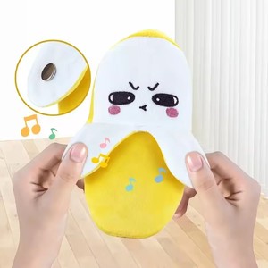 Juguetes Electrónicos Musicales Funboxes, Muñecos de Peluche de Plátano, Juguetes de Peluche Sensibles al Tacto, Pianos con Sensor de Frutas <span class=keywords><strong>para</strong></span> Niños - Product Image 2