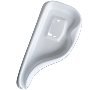 Lavabos de cama de cuidado del cabello de silicona suave para pacientes de hospital Lavabo de champú de plástico para uso médico - Product Image 3