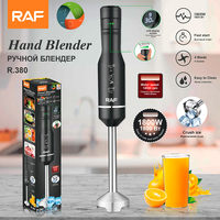 Mixeur plongeant électrique RAF de haute qualité, moteur en cuivre 1800W, mini mixeur plongeant avec écran numérique