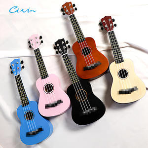 <span class=keywords><strong>Ukelele</strong></span> de Madera de Tilo de Alta Calidad y Económico de 21 Pulgadas, Instrumento Musical de Cuerda, Regalo para Principiantes - Product Image 2