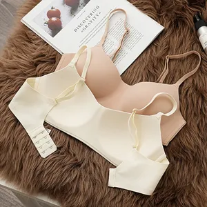 Sujetadores transpirables sin costuras para mujer, sujetador fino de realce, sujetador de soporte sólido sin aros, ropa interior cómoda para mujer y Niña - Product Image 3