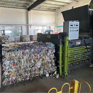 Advanced Waste Shredder and Baler Line for Plastic Lightweight Materials Flammable Materials and Film Waste Shredding Machine - Product Image 4