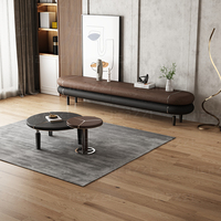 Table basse moderne en bois pour salon, tables à thé et à télévision avec