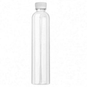 JUPENG Reusable Plastic Drink <b>Bottle</b>, 600Ml Transparent Beverage <b>Bottle</b> With Straw and Waterproof Lid, White Box Packaging - Product Image 6