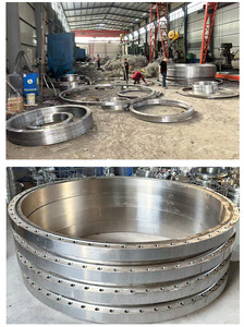 Chất lượng cao tùy chỉnh DN15-DN4000 mặc chống 304 316 thép không gỉ A105 đường kính lớn phẳng thép carbon mù mặt bích - Product Image 5