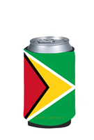 Manchon isolant réutilisable en néoprène avec drapeau de Guam, idéal pour canettes de bière ou de cola glacé, pour boissons froides