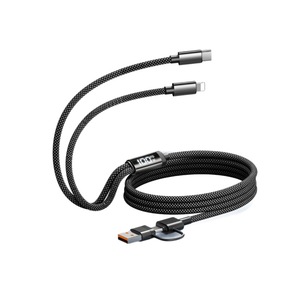 Type C To Type C Data Cable 1M Braided Fast Charging For Phone <b>Tablet</b> Laptop - Product Image 2