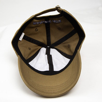 Gorra de Béisbol Dream Large Live Larger con Bordado 3D, Color Caqui, Algodón Lavado, Sin Estructura, con Logotipo Personalizado, Gorra Suave para Papá
