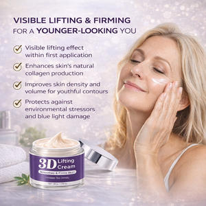 Crème raffermissante anti-âge et anti-rides bio 50g en gros, crème liftante anti-âge pour le cou, marque propre - Product Image 4