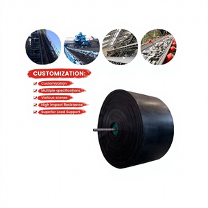 Durable Rubber <strong>Conveyor</strong> <strong>Belt</strong> For Stone Quarry Mining, Heavy Duty Abrasion Resistant EP/Nylon Industrial Transmission <strong>Belt</strong> - Product Image 1