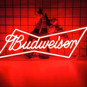 Tùy Chỉnh Budweiser Biểu Tượng Bia Thanh Neon Dấu Hiệu Thanh Neon Bia Ánh Sáng Dấu Hiệu Cửa Hàng Biển Hiệu Cho Tường Trang Trí Nội Thất - Product Image 1