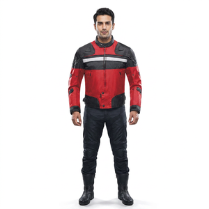 Finer Threads Cheap Design Top Sales Men Motocross Jacket 100% Cotton Canvas Stand Windproof Hooded Vintage Style Front - Product Image 1
