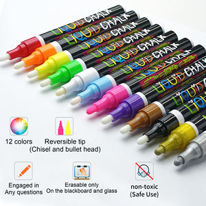 Marqueur de craie liquide de <span class=keywords><strong>6</strong></span>.0mm Marqueur de grand volume pour tableau à craie ou conception de bricolage - Product Image 3