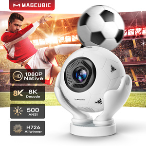 Proyector Portátil para 500ANSI HY320F LED LCD Android14, Corrección Trapezoidal Automática, Compatible con 1080P 8K, para el Hogar - Product Image 6