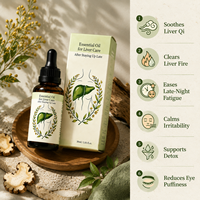 Minyak Esensial Herbal untuk Perawatan Malam Hari Ekstrak Alami Minyak Kesehatan Pabrik OEM Pasokan Label Pribadi