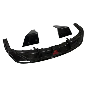 CM Style Carbon Fiber Rear <strong>Diffuser</strong> with LED for Tesla <strong>Model</strong> <strong>3</strong> 2024+ Highland - Product Image 2