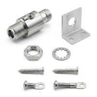 Parafoudre coaxial à décharge gazeuse de type N Arronna avec support en L DC-3GHz