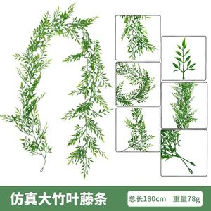 Artificial Green Vines 6ft Long Plastic <b>Leaves</b> <b>Wall</b> Hanging Ceiling <b>Decor</b> Greenery Garland - Product Image 5