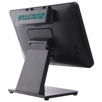 Système de caisse enregistreuse électronique POS écran tactile Android 15,6 pouces, terminal POS électronique chinois, système POS écran tactile de bureau