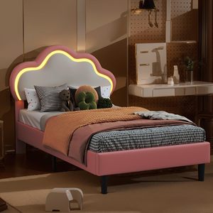 Letto Smart LED a Forma di Nuvola per Cameretta delle Ragazze - Tema Principessa <span class=keywords><strong>da</strong></span> <span class=keywords><strong>Sogno</strong></span> - Product Image 3