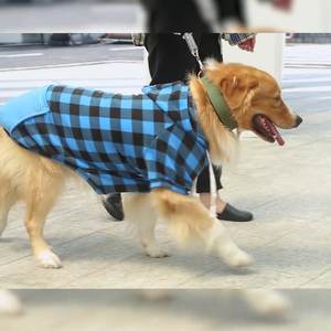 चेकर जिपर फैशन जेब कुत्तों के लिए कुत्ते सर्दियों हूडि डिजाइनर हूडि - Product Image 4