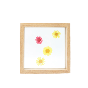 Cadre photo en bois avec verre double face transparent en gros, avec cadre photo flottant en acrylique et fer, art mural par HF CRAFTS - Product Image 4