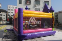 Château gonflable d'extérieur très populaire pour jeux de jardin, maison de rebond gonflable commerciale pour enfants
