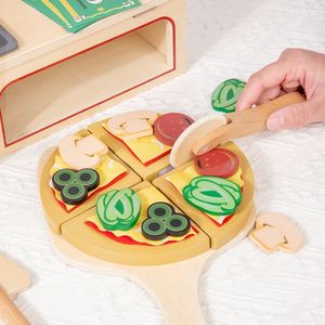 Juguete de Cocina de Madera para Niños de 3 Años, Horno de Pizza, Juego de Imitación, Divertido, con Certificación CPC CE EN71 - Product Image 5
