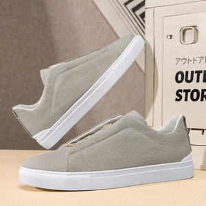 Scarpe da Passeggio CC per <span class=keywords><strong>Uomo</strong></span>, <span class=keywords><strong>Alta</strong></span> Qualità, Tomaia in Tela Traspirante, <span class=keywords><strong>Suola</strong></span> in Gomma Antiscivolo, Slip-On, <span class=keywords><strong>Sneakers</strong></span> Basse Morbide e Resistenti - Product Image 6