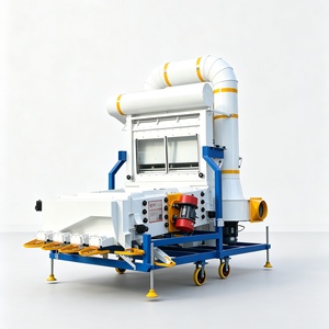 Máquina Limpiadora de Semillas de Girasol y Sésamo Blanco con Criba Vibratoria y Separador por Aspiración de Aire - ¡Gran Oferta! - Product Image 1