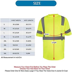 高視認性反射材付き通気性Tシャツ半袖安全作業服倉庫建設用カスタマイズロゴ入りクラス2 - Product Image 6