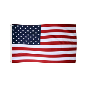 Large Flying 100%Polyester <strong>Custom</strong> Country <strong>Flag</strong> Banner Sublimation <strong>Print</strong> 3x5 American <strong>Flag</strong> with Logo - Product Image 3