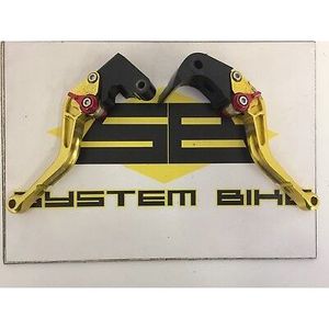 คันเบรคซูซูกิ วี-เทรค 600-750 2006-2007 สีทอง ปรับได้ สำหรับ GSX-R - Product Image 1