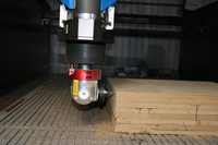 Router CNC de 4 Ejes 1325 con Mesa Empotrada para Tallado de Madera