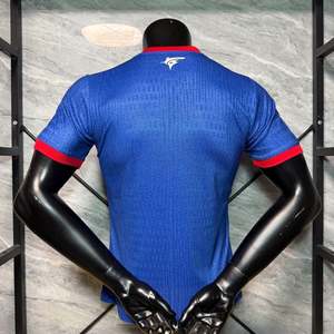 Uniforme de Fútbol de Cabo Verde 2026, Ropa Deportiva de Manga Corta de Alta Calidad, 100% Poliéster, Servicio OEM, Logotipo y Nombre Personalizados - Product Image 1