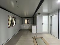 Maisons conteneurs préfabriquées respirantes et pliables 2/3/4/5 chambres, extensibles, avec salle de bain et cuisine mobiles, modernes