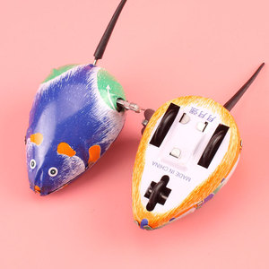 Tin <b>Mouse</b> Wind Up <b>Toy</b> Metal Classic Inertia Movement For Kids 2 4 Years Unisex One Size - Product Image 3