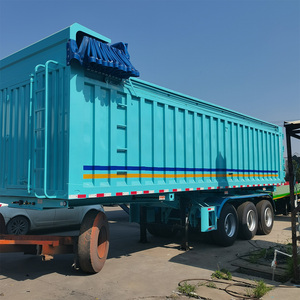 <span class=keywords><strong>Semi</strong></span>-<span class=keywords><strong>remorque</strong></span> à plateau de 40 tonnes à 3 essieux de qualité supérieure, vente directe d'usine, avec bâche - Product Image 1