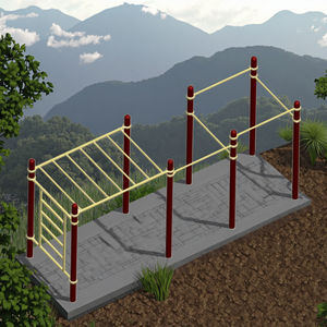 Équipement de fitness en plein air pour adulte Steel Monkey Bar pour le gymnase de <span class=keywords><strong>jardin</strong></span> ou les entraînements de rue - Product Image 5