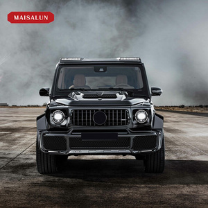 Kit Carrozzeria Super Car con Paraurti, Luci, Cofano, Minigonne Laterali e Spoiler per BENZ <span class=keywords><strong>Classe</strong></span> G Wagon W463, Aggiornamento a W464 Stile <span class=keywords><strong>B</strong></span> BODYKIT - Product Image 2