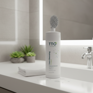 Aplicador de Espuma Limpiadora Facial TTO 200ml con Aceite de Árbol de Té, Manteca de Karité y Ácido Hialurónico, pH Balanceado, Sin Sulfatos, Limpieza Profunda - Product Image 3