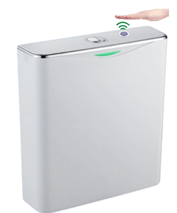 Inodoro inteligente de plástico PP con sensor sin contacto, doble descarga, <span class=keywords><strong>cisterna</strong></span> inferior, montado en la pared, con sensor de movimiento de <span class=keywords><strong>mano</strong></span> - Product Image 6