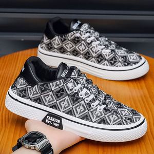Zapatillas de Lona Transpirables de Primavera, Modernas, Combinables con Todo, Casuales, de Skate, para Hombre, con Suela Suave, Deportivas, de Tela Delgada - Product Image 6