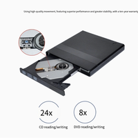 In-Stock External USB 3.0 DVD Burner / Portable Optical Drive for Computers