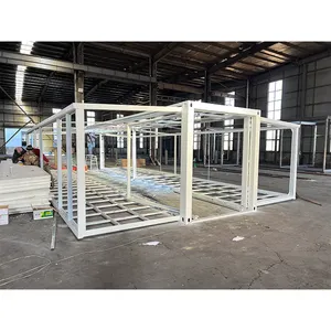 Maison de conteneur extensible préfabriquée portable rétractable et pliable de haute qualité produite dans le pays avec trois chambres à coucher - Product Image 4