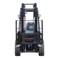 Chariot élévateur diesel de 3,8 tonnes TAIJIN CPCD38 |   Chariot élévateur robuste de 40 kW, capacité de 3800 kg, pour le levage de marchandises sur chantier, prix CE