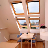 Fenêtre de toit fixe en alliage d'aluminium, conforme aux normes AS2047, AS2208, AS1288, avec vitrage étanche.